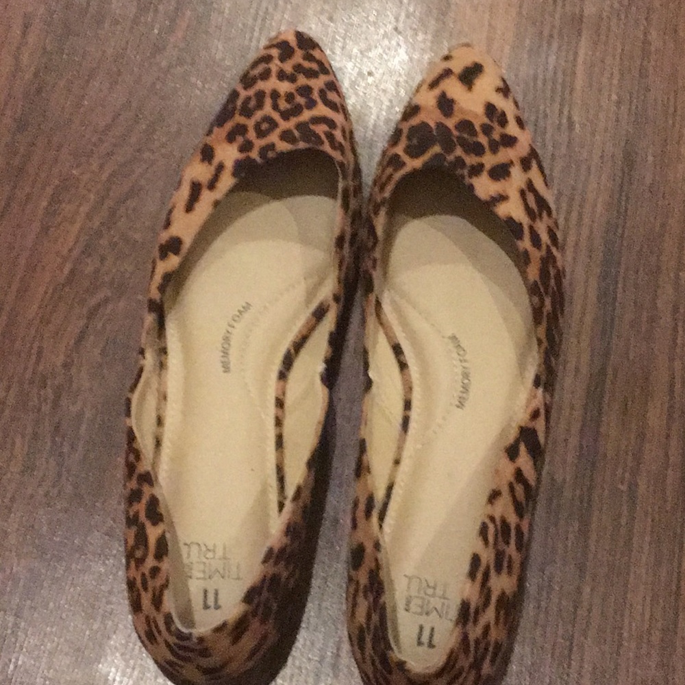 Cheetah Print Flats
